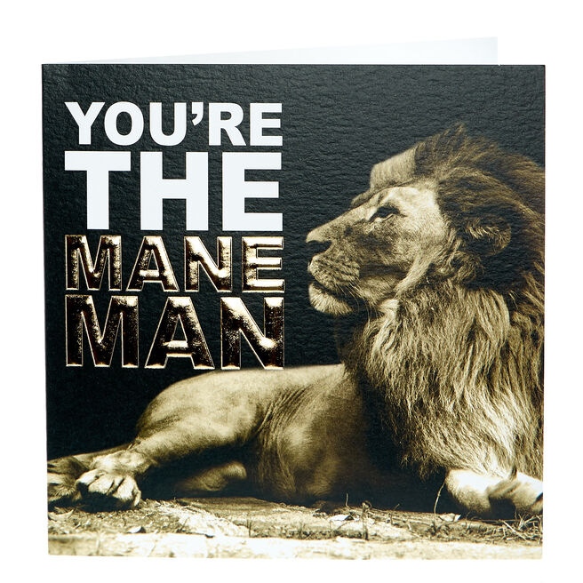 Any Occasion Card - The Mane Man