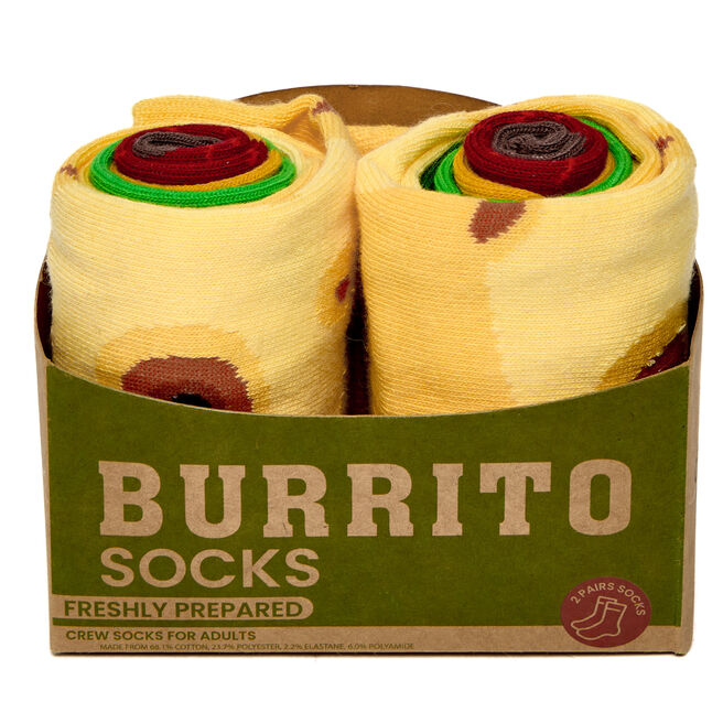 Burrito Socks - 2 Pairs