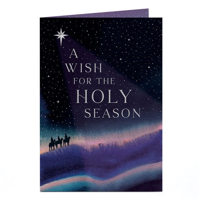 Christmas Card - A Wish For The Holy Season