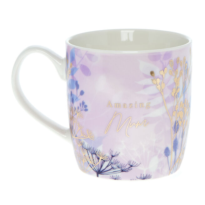 Amazing Mum Floral Mug