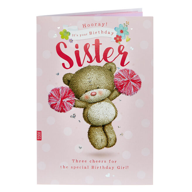 Birthday Cards for Sister, Personalised Funny Sister Birthday Cards UK