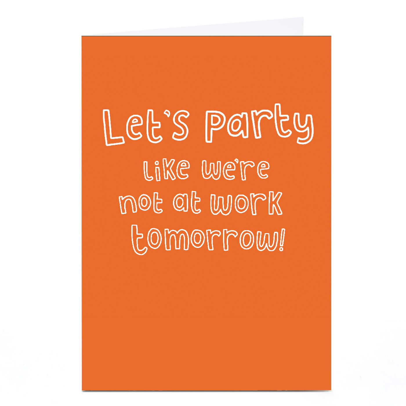 Buy Personalised Blue Kiwi Birthday Card Work Tomorrow for GBP 2.29 Card Factory UK