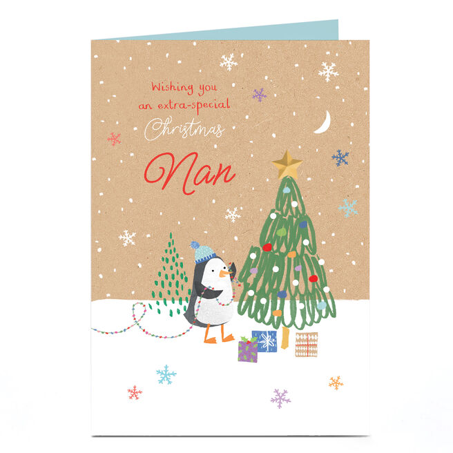 Personalised Christmas Card - Extra-special Christmas