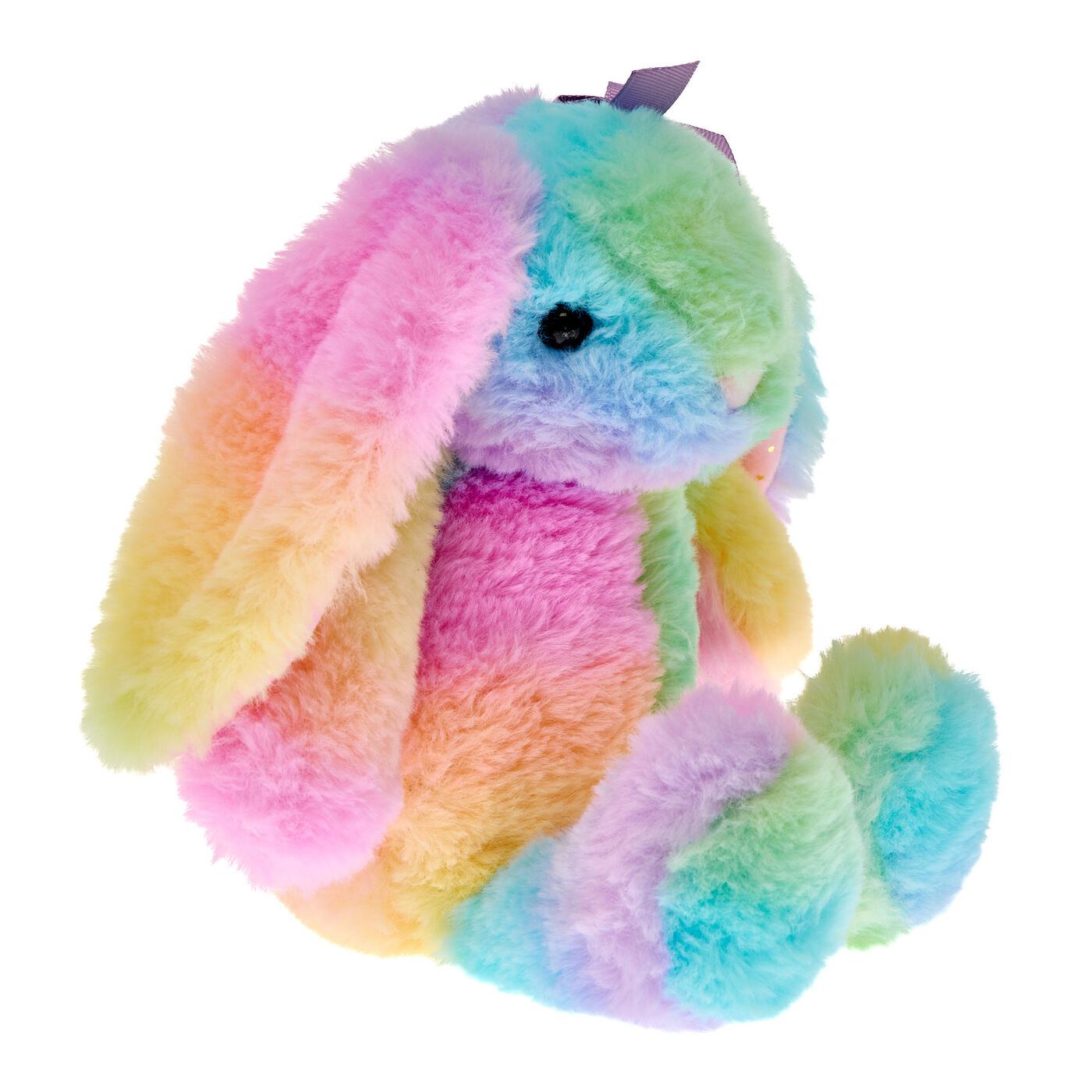 Buy Small Vivid Rainbow Bunny Soft Toy for GBP Card Factory UK