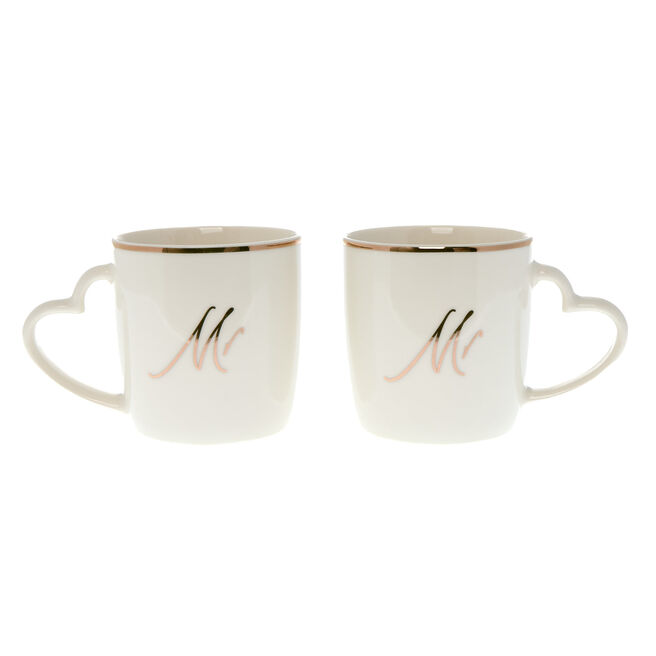 Perfectly Matched Mr & Mr Twin Mug Set
