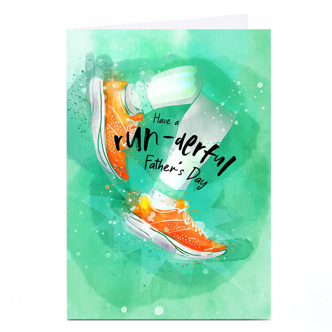 Father's Day Card - Run-derful Father's Day