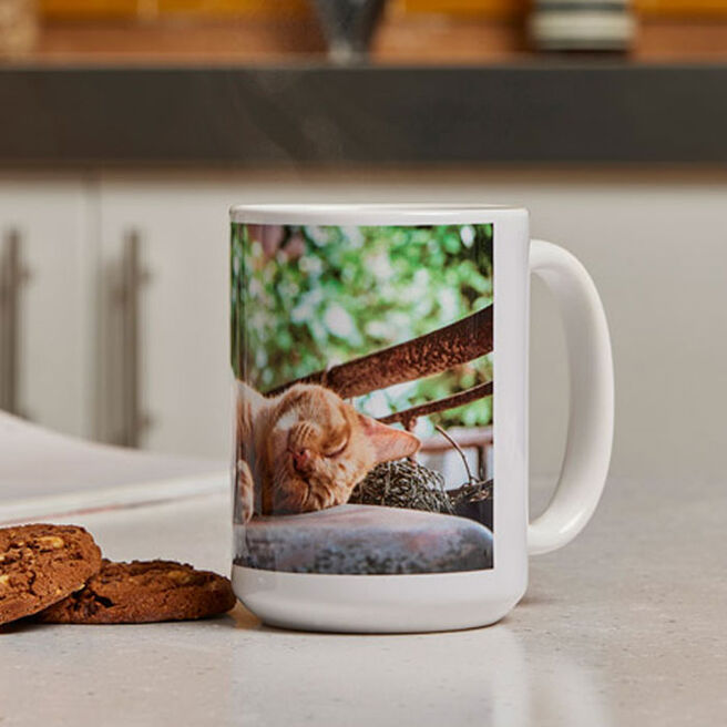 15oz Ceramic Full Photo Mug