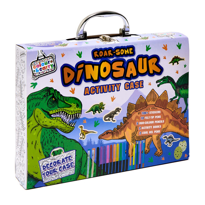 Dinosaur Colour & Carry Activity Case