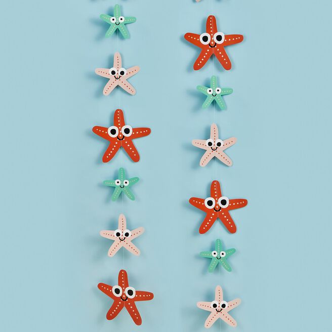 Hanging Starfish Card Decoration