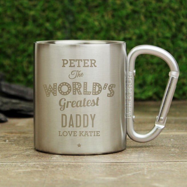 Personalised The World's Greatest Stainless Steel Mug