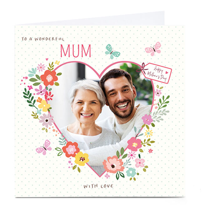 Photo Nikki Upsher Mother's Day Card - To A Wonderful Mum