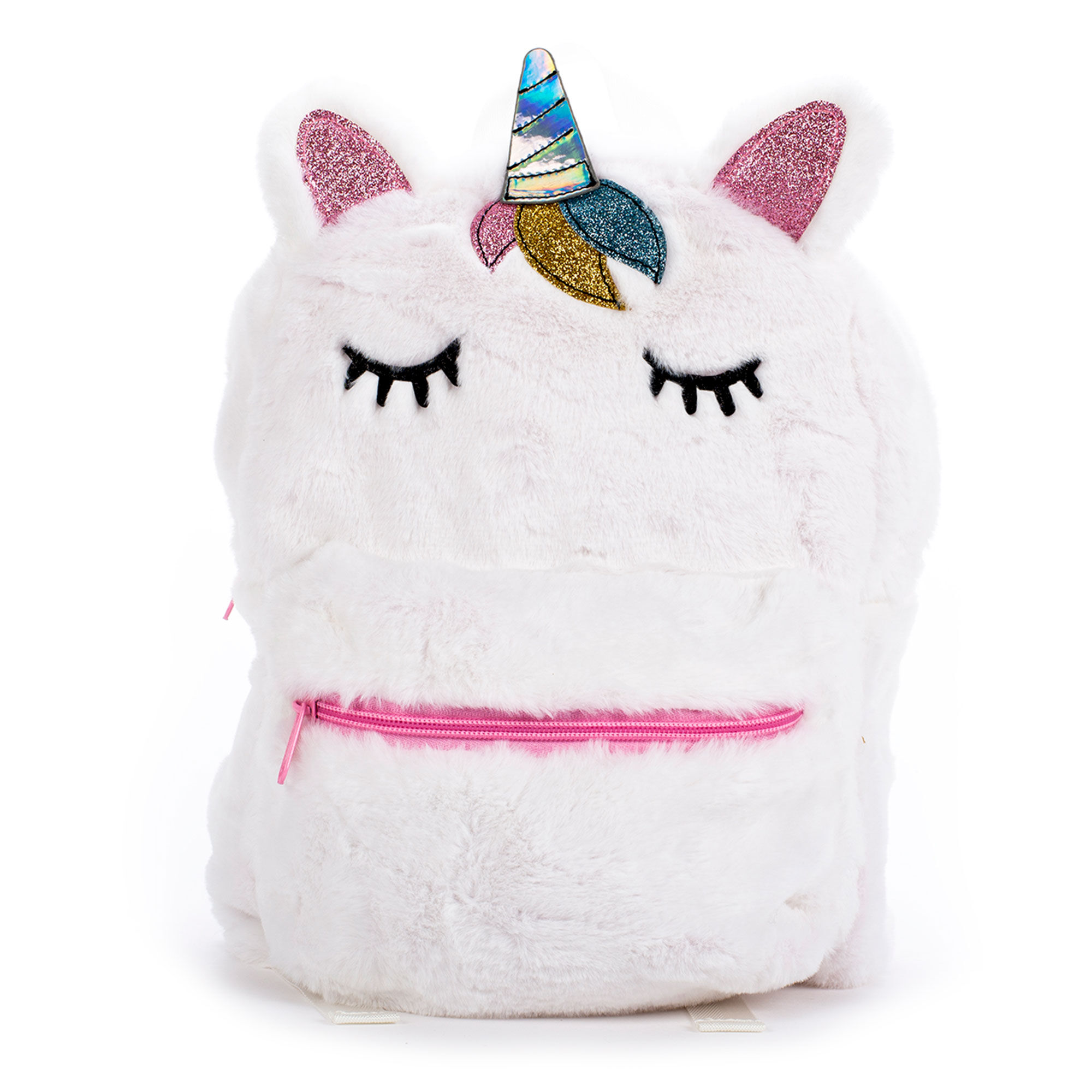 Unicorn deals furry backpack