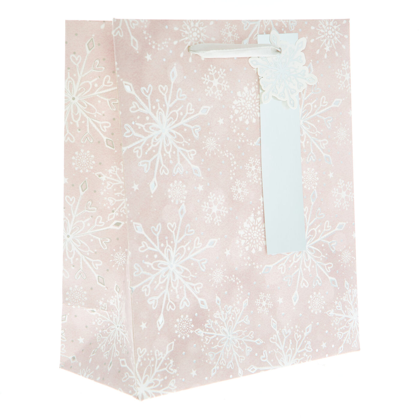 Pink Christmas Gift Bags