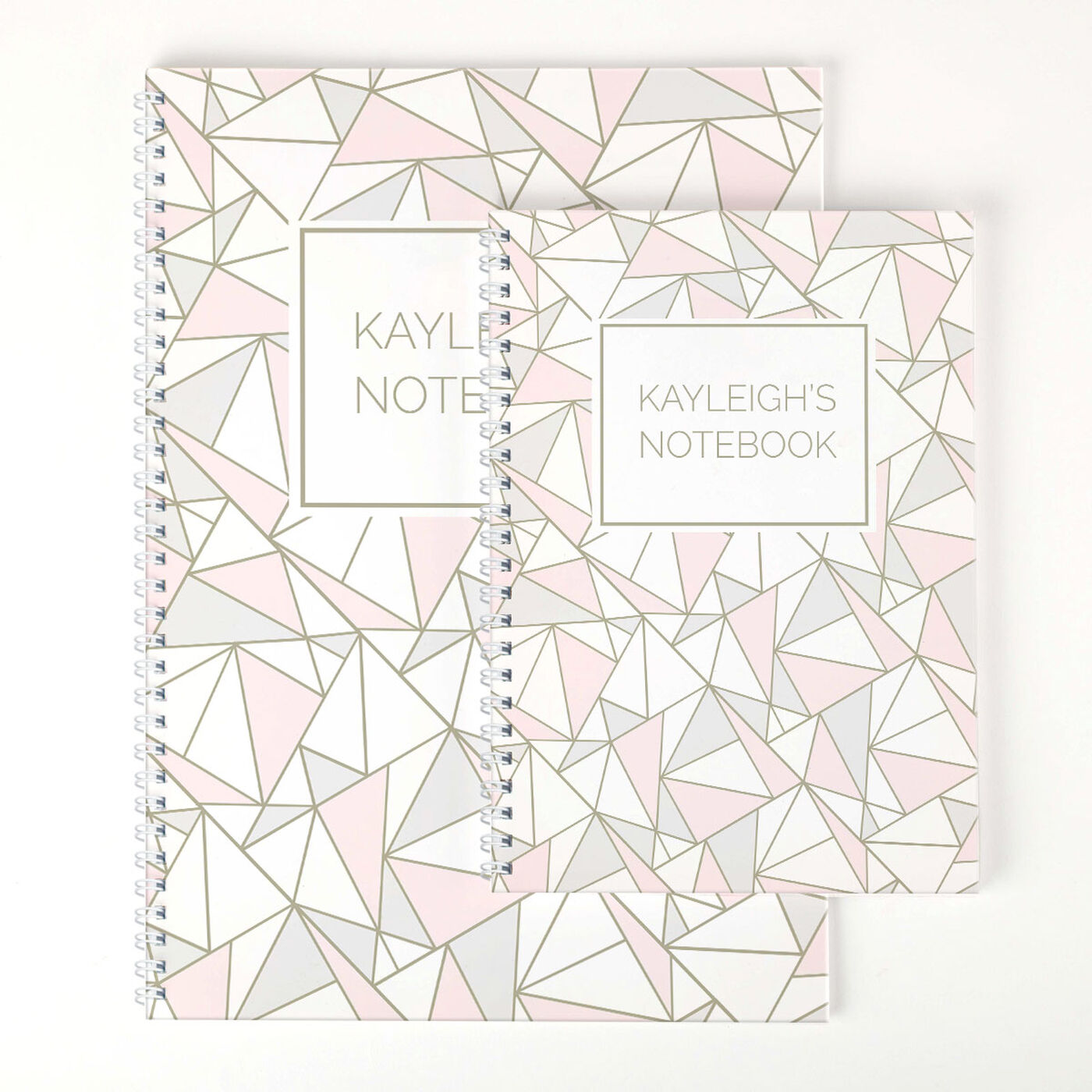 Buy Personalised Notebook Shapes Pattern for GBP 6.49 Card Factory UK