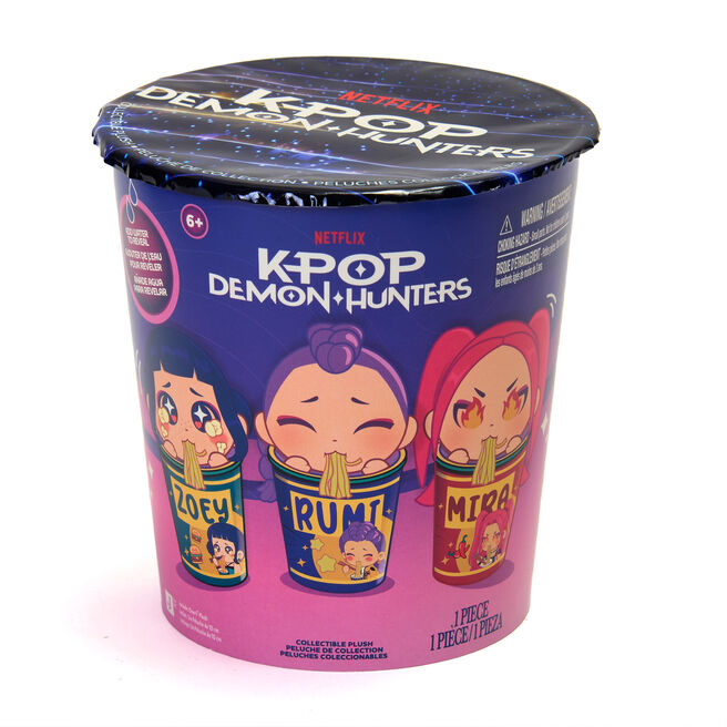 KPop Demon Hunters Mystery Ramen Cup - Surprise Plushie Inside!