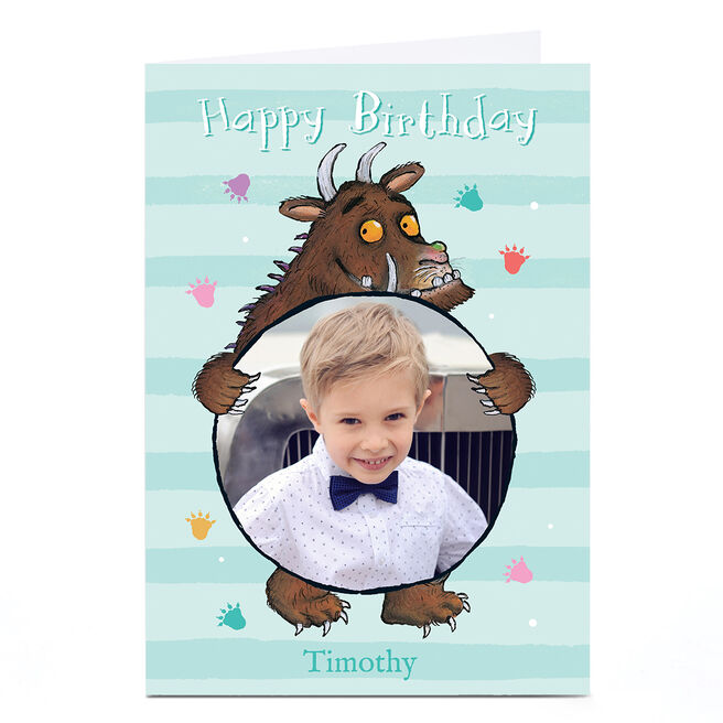 Photo Birthday Card - The Gruffalo Happy Birthday