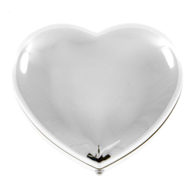 Heart Shaped Compact Mirror