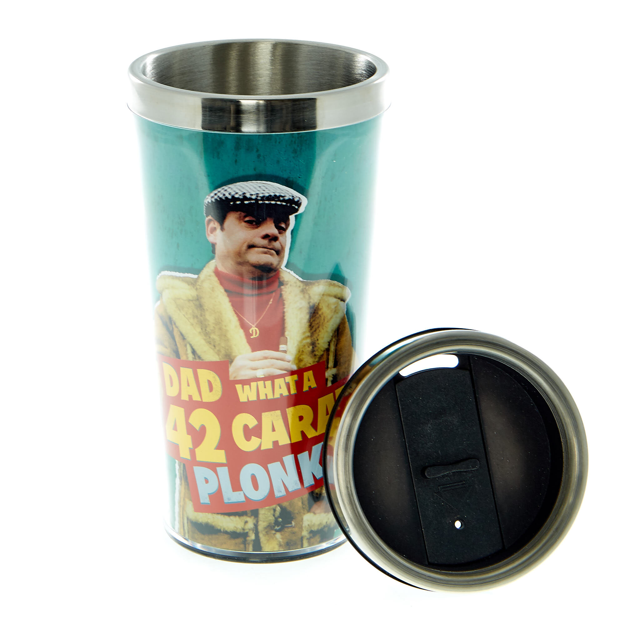 Tazza E Sottobicchiere Ufficiale Only Fools And Horses – "No Income Tax, No VAT, No Money Back" – Regalo Per Fan In Box