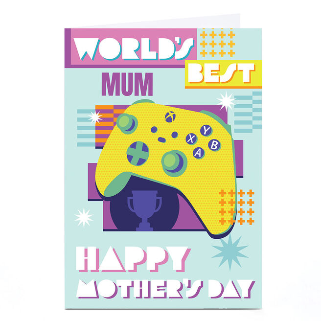 Personalised Mother's Day Card - World's Best 