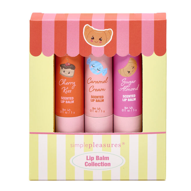 Simple Pleasures Patisserie Lip Balm Collection