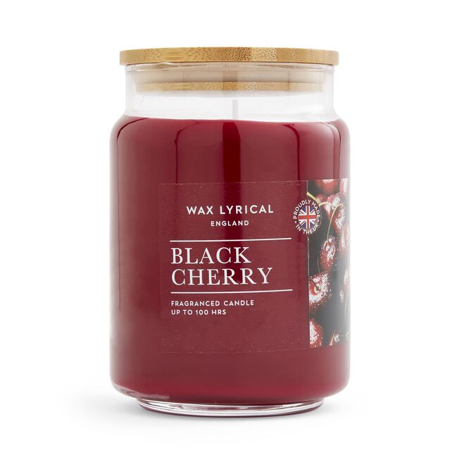 Wax Lyrical Black Cherry Fragranced Candle 475g