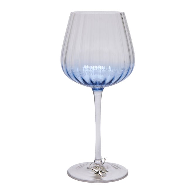 Amazing Auntie Wine Glass With Charm
