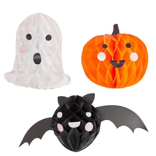 Halloween Character Honeycombs - Pack of 3