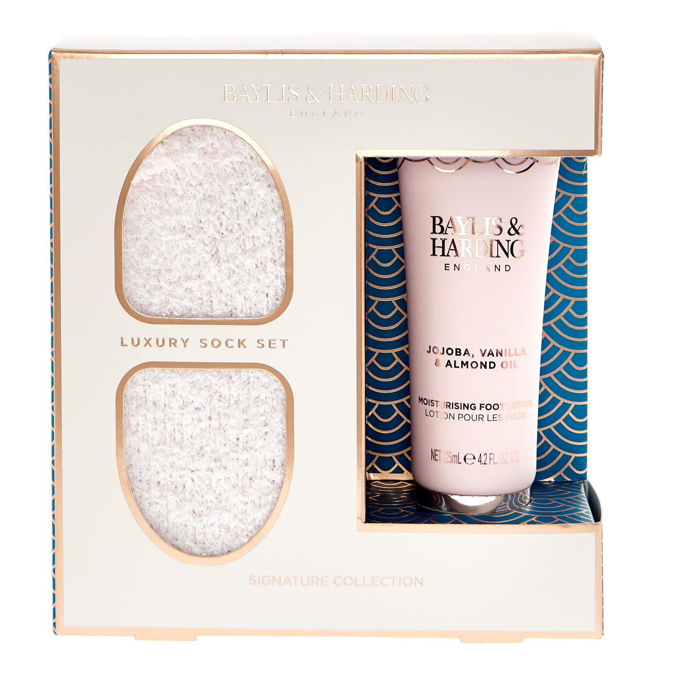 Buy Baylis & Harding Luxury Socks & Foot Cream Set for GBP 8.99 Card