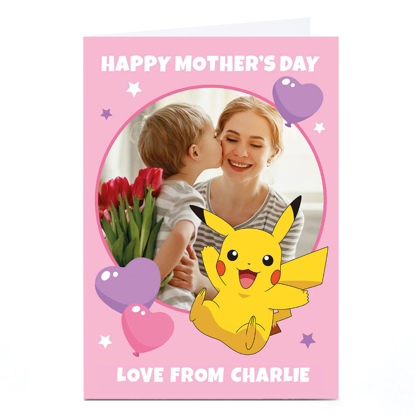 pokemon mother's day card Mother's Day Custom Pokemon Card