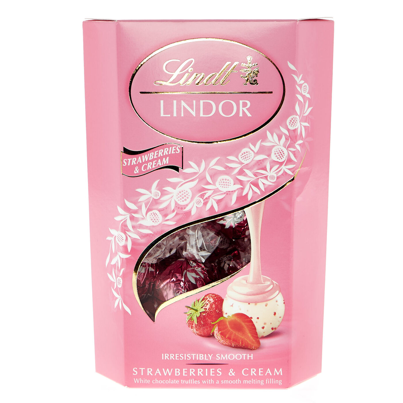 Buy Lindt Lindor Strawberry & Cream Truffles for GBP 4.99 Card Factory UK