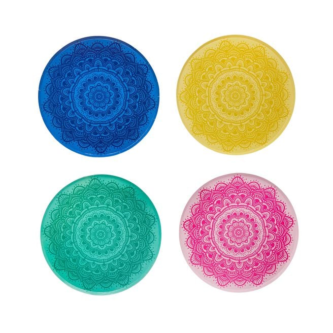 Mandala Paper Plates - Pack of 8