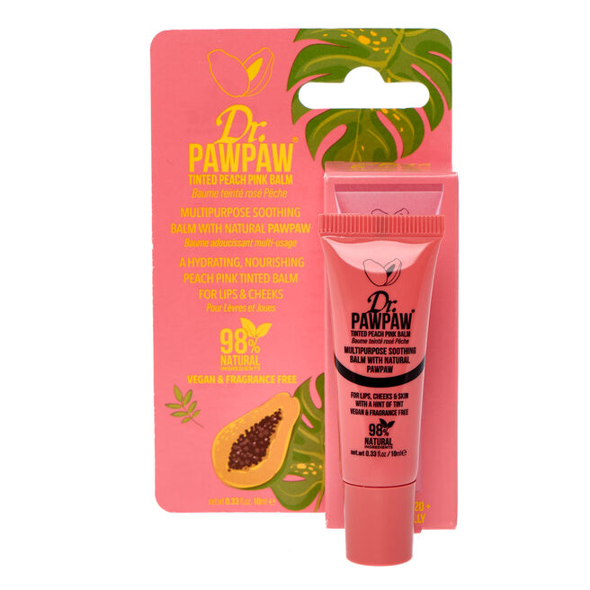 Dr.PAWPAW Tinted Peach Pink Lip Balm - 10ml