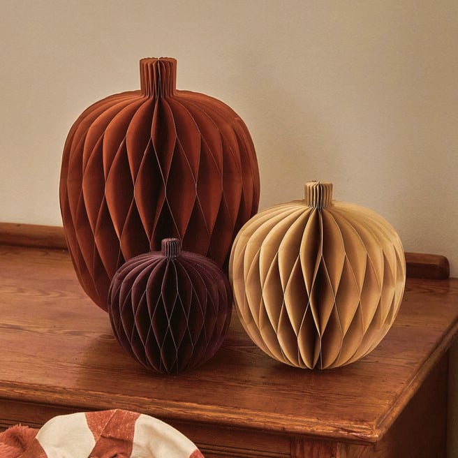 Pumpkin Honeycombs Set - Pack of 3