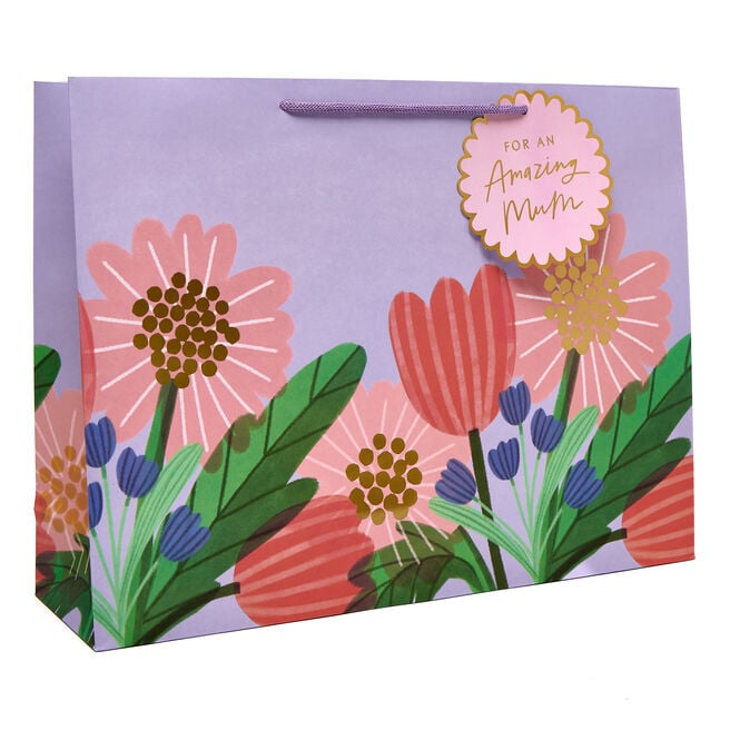 Amazing Mum Spring Cottage Extra Large Landscape Gift Bag