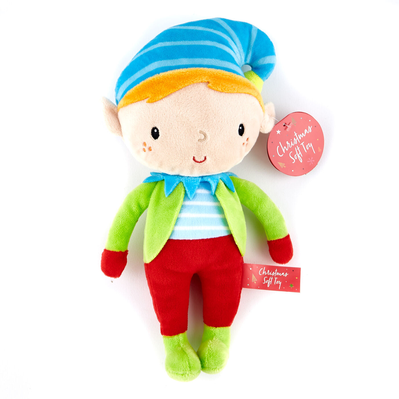 Buy Christmas Elf Toy Boy (Blonde) for GBP Card Factory UK