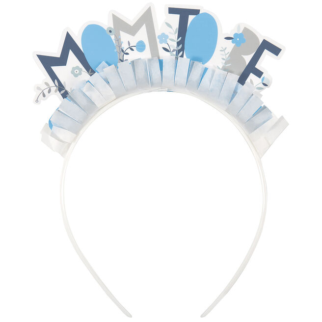 Blue Elephant Baby Shower Accessories Kit 