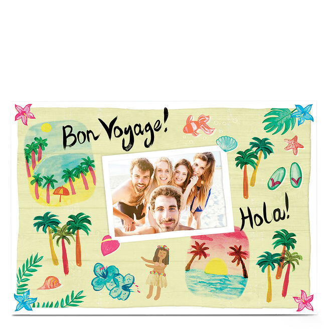 Photo Card - Bon Voyage, Hola!