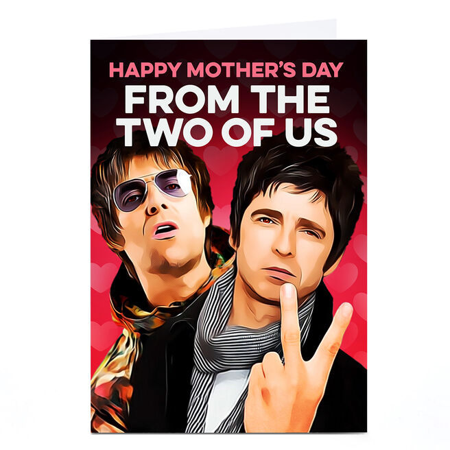 Personalised PG Quips Mother's Day Card - From The Two of Us