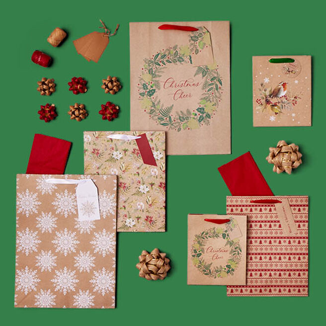 Eco-Friendly Christmas Gift Wrap Range