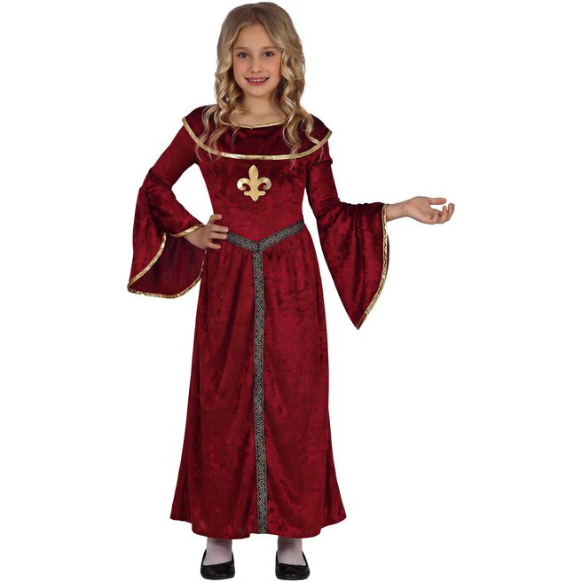 Medieval Princess Children's Fancy Dress Costume