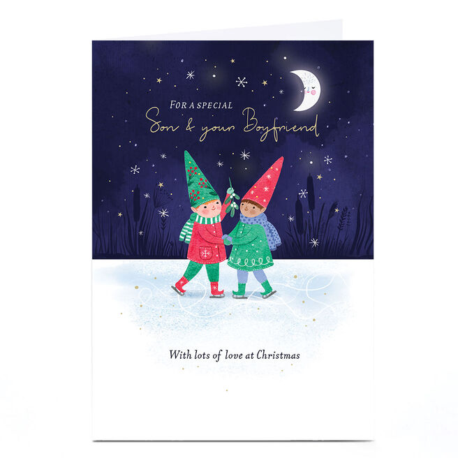 Christmas Card - A Special Son & Your Boyfriend