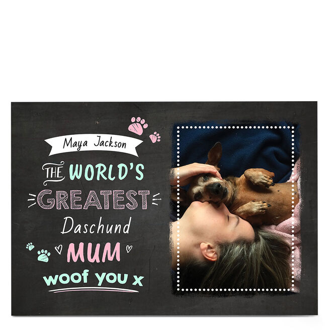 Photo Mother's Day Card - Woof You!
