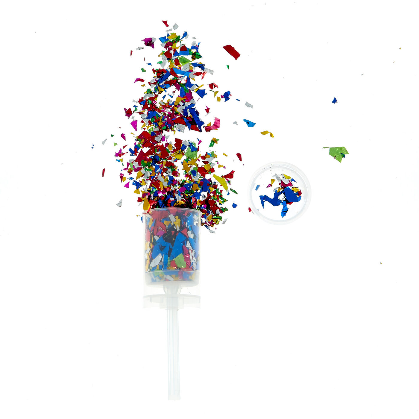 Buy Foil Confetti Push Popper Multicolored for GBP 2.49 Card Factory UK