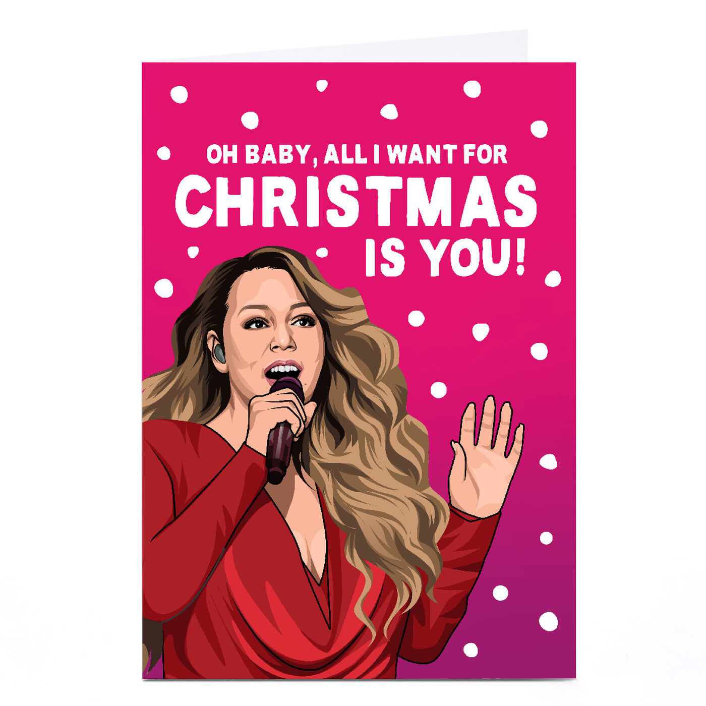 Buy Personalised All Things Banter Christmas Card All I Want For Christmas Is You for GBP 2.29