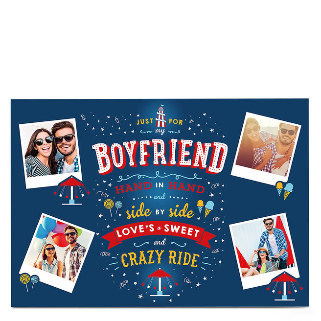 Multi Photo Card - Crazy Ride Boyfriend