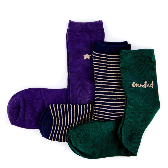 Special Grandad Christmas Socks - Set Of 3 