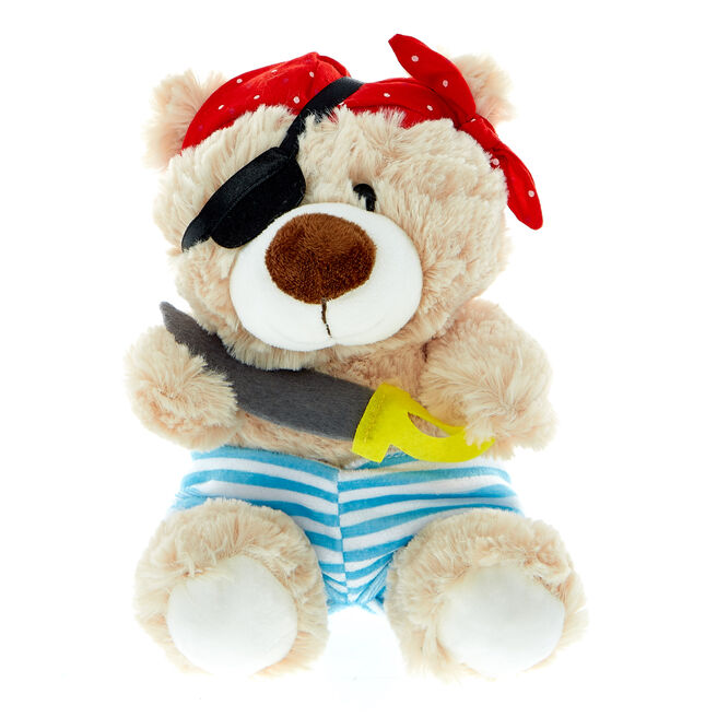 Pirate Bear Soft Toy