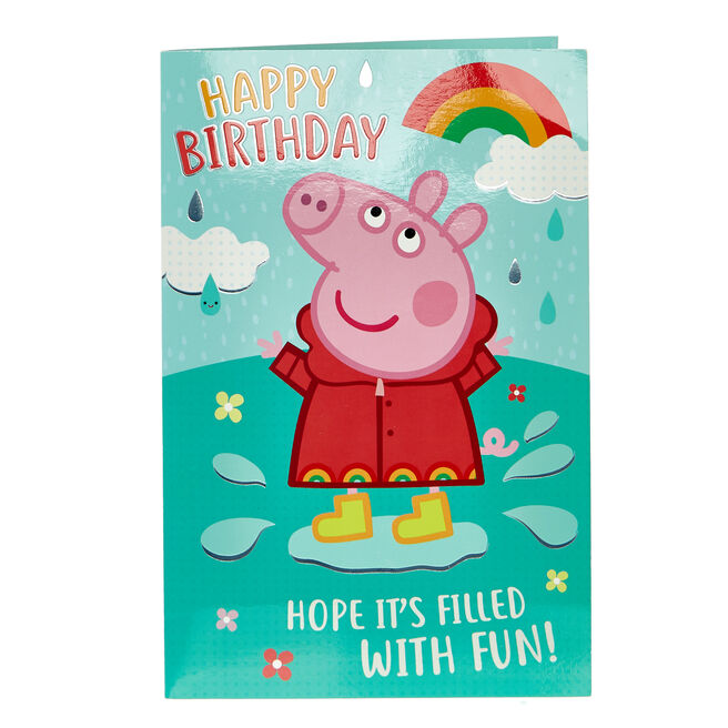 Peppa Pig Pop-Up Birthday Card