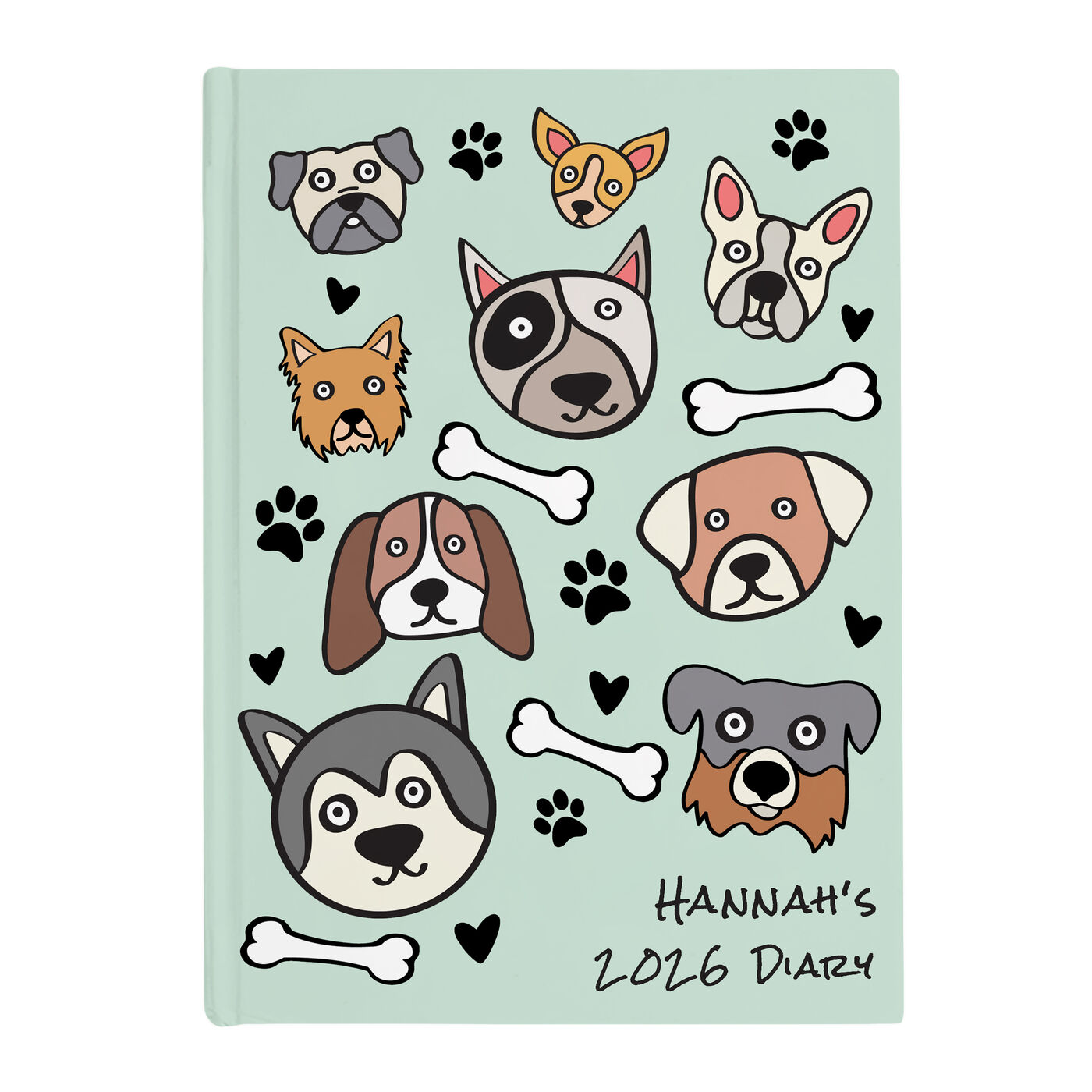 Buy Personalised Diary Dogs for GBP 12.99 Card Factory UK