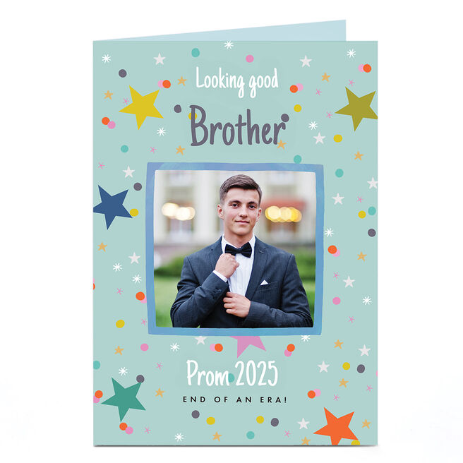 Photo Prom Card - End of an Era Stars, Brother